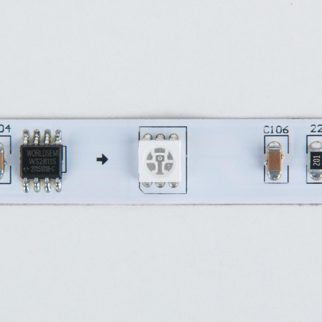 Светодиодная лента Elektrostandard 12V 7,2W 30Led 5050 IP20 RGB, 5м 4690389040160 Светодиодная лента Elektrostandard 12V 7,2W 30Led 5050 IP20 RGB, 5м 4690389040160