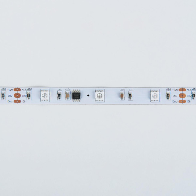 Светодиодная лента Elektrostandard 12V 7,2W 30Led 5050 IP20 RGB, 5м 4690389040160 Светодиодная лента Elektrostandard 12V 7,2W 30Led 5050 IP20 RGB, 5м 4690389040160