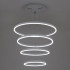 Каскадная люстра LED4U 55000-4 WH