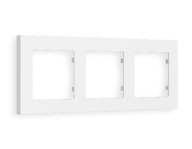 Рамка трехместная Ambrella Volt Techno AF220123 Рамка трехместная Ambrella Volt Techno AF220123