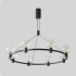 Подвесная люстра Crystal Lux DUET SP56W LED BLACK Подвесная люстра Crystal Lux DUET SP56W LED BLACK