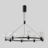 Подвесная люстра Crystal Lux DUET SP56W LED BLACK Подвесная люстра Crystal Lux DUET SP56W LED BLACK