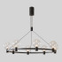 Подвесная люстра Crystal Lux DUET SP56W LED BLACK Подвесная люстра Crystal Lux DUET SP56W LED BLACK