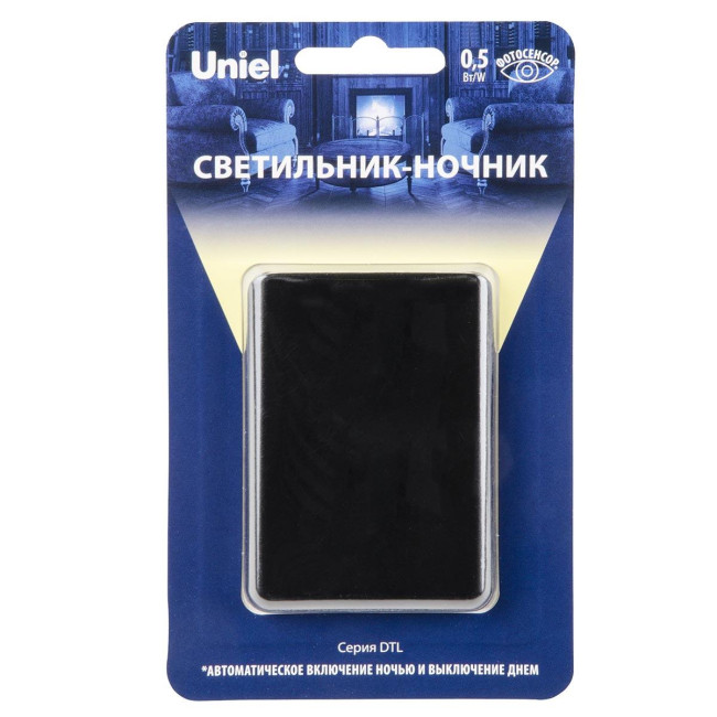 Светильник-ночник Uniel DTL-320 Прямоугольник/Black/Sensor UL-00007222 Светильник-ночник Uniel DTL-320 Прямоугольник/Black/Sensor UL-00007222