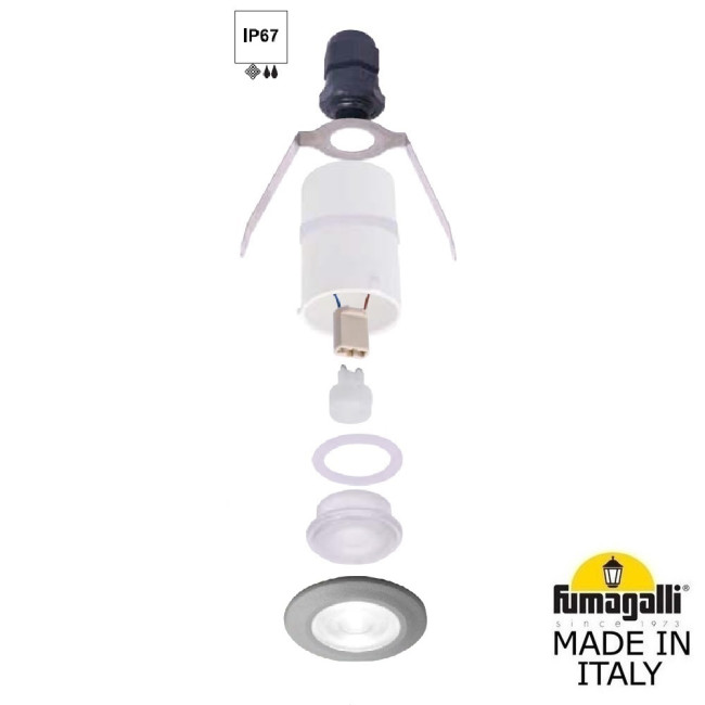 Уличный встраиваемый светильник Fumagalli Teresa 2L0.000.000.LXZ1L Уличный встраиваемый светильник Fumagalli Teresa 2L0.000.000.LXZ1L