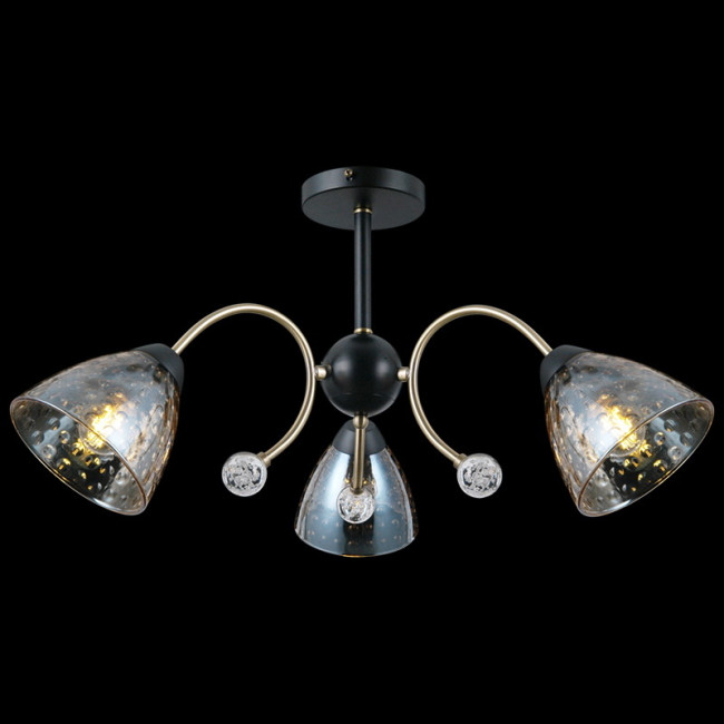 Люстра на штанге Illumico IL0230-3CSQ-29 BK AB Люстра на штанге Illumico IL0230-3CSQ-29 BK AB