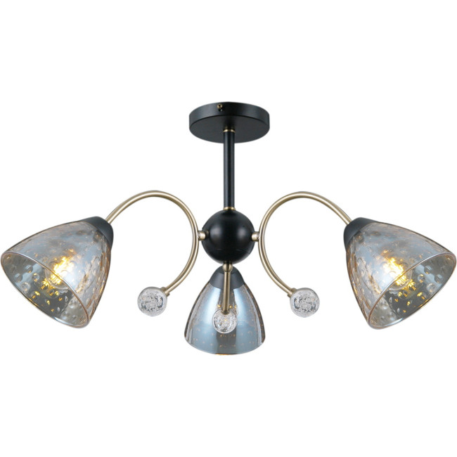 Люстра на штанге Illumico IL0230-3CSQ-29 BK AB Люстра на штанге Illumico IL0230-3CSQ-29 BK AB