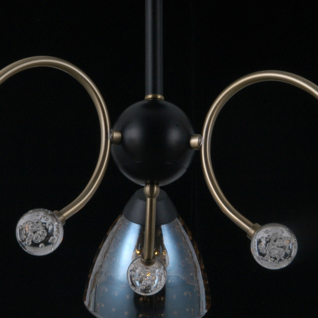 Люстра на штанге Illumico IL0230-3CSQ-29 BK AB Люстра на штанге Illumico IL0230-3CSQ-29 BK AB