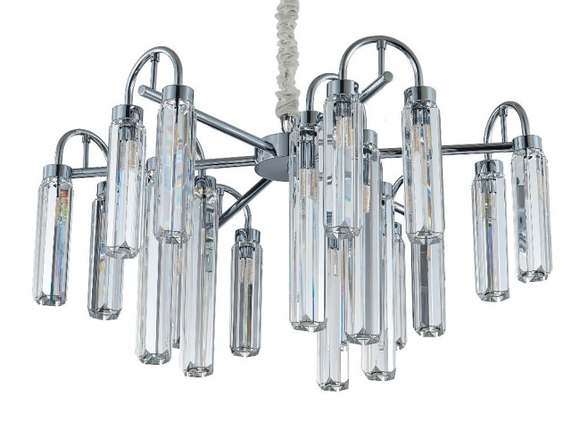 Подвесная люстра Newport Diva 4526+3/C chrome new М0070423 Подвесная люстра Newport Diva 4526+3/C chrome new М0070423