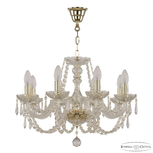 Подвесная люстра Bohemia Ivele Crystal 101/8/195 G Drops