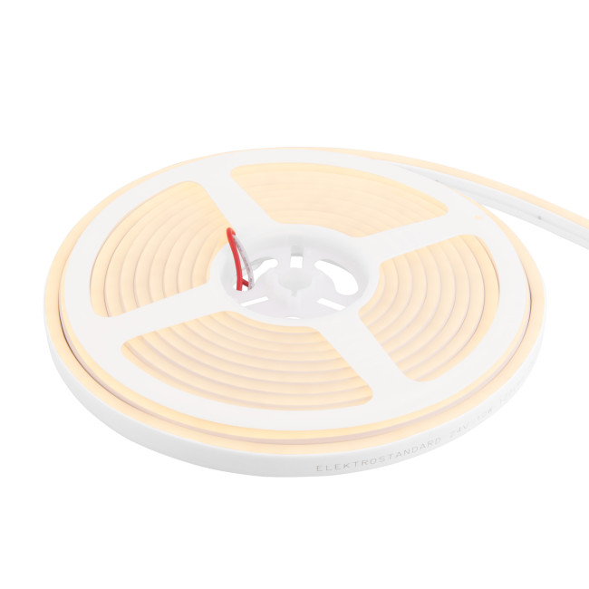 Гибкий неон Elektrostandard 24V 10W 120Led 2835 IP65 теплый белый 5м 4690389176111 a056258 Гибкий неон Elektrostandard 24V 10W 120Led 2835 IP65 теплый белый 5м 4690389176111 a056258