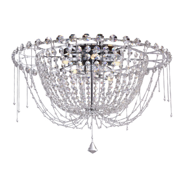 Потолочная люстра Delight Collection MX8319-6A chrome Потолочная люстра Delight Collection MX8319-6A chrome