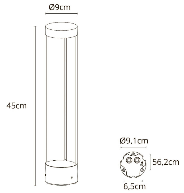Ландшафтный светильник Arte Lamp New York A1645PA-1BK
