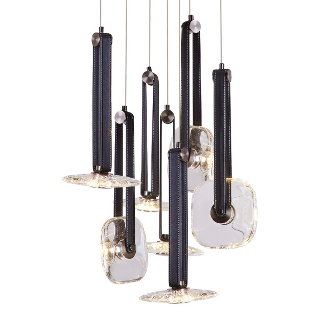 Подвесной светильник OD2553-7 black/clear Подвесной светильник OD2553-7 black/clear