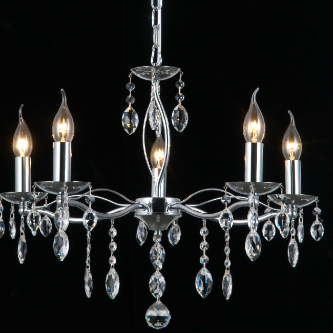 Подвесная люстра Illumico IL0266-5PSQ-24 CR CASTOR