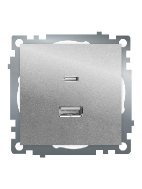 Розетка 2-местная USB + type C Stekker Катрин GLS10-7116-03 50054 Розетка 2-местная USB + type C Stekker Катрин GLS10-7116-03 50054