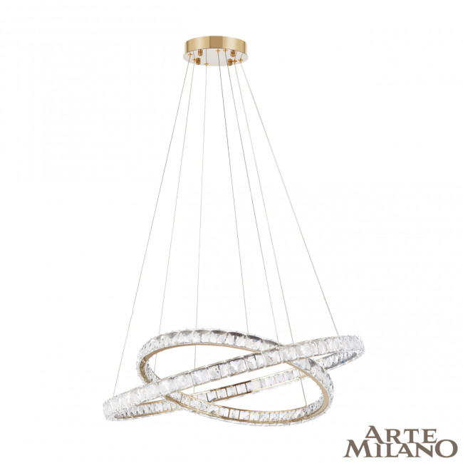 Подвесная люстра Arte Milano Venezia 311311/D800-D600 GD Подвесная люстра Arte Milano Venezia 311311/D800-D600 GD
