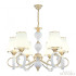 Подвесная люстра Arte Milano Florentia-2387 302387/6 Wh/Gd