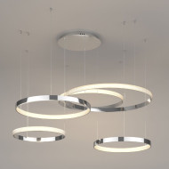 Подвесная люстра Eurosvet Posh 90175/5 хром a045416