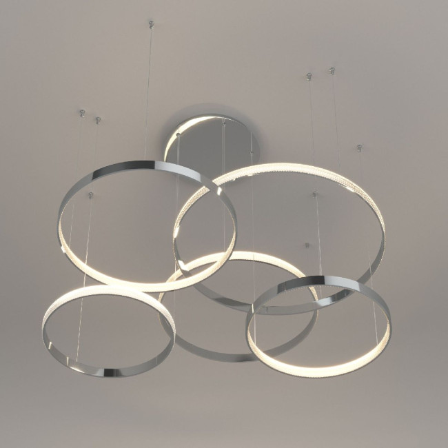 Подвесная люстра Eurosvet Posh 90175/5 хром a045416