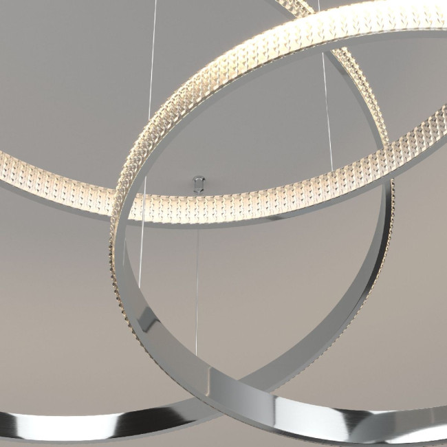 Подвесная люстра Eurosvet Posh 90175/5 хром a045416