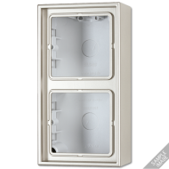 Коробка двухместная Jung AL2582A-L Коробка двухместная Jung AL2582A-L