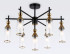 Люстра на штанге Ambrella Light High Light Heigh Light LH55257 Люстра на штанге Ambrella Light High Light Heigh Light LH55257