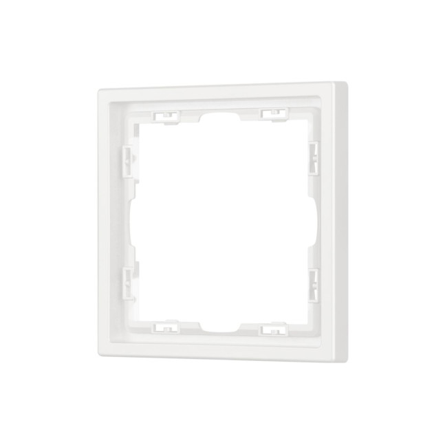 Рамка пластиковая Arlight FRM-NOBE-SFPL-1-WH 054211 Рамка пластиковая Arlight FRM-NOBE-SFPL-1-WH 054211