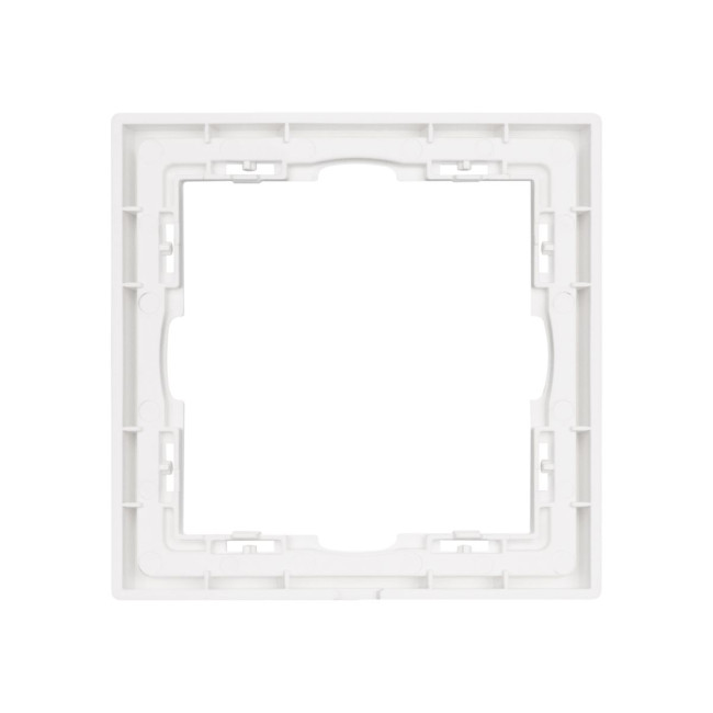 Рамка пластиковая Arlight FRM-NOBE-SFPL-1-WH 054211 Рамка пластиковая Arlight FRM-NOBE-SFPL-1-WH 054211