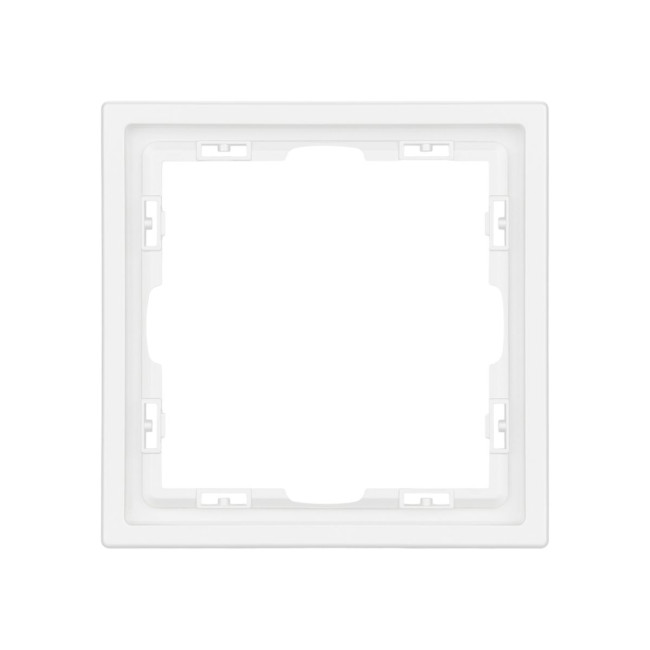Рамка пластиковая Arlight FRM-NOBE-SFPL-1-WH 054211 Рамка пластиковая Arlight FRM-NOBE-SFPL-1-WH 054211