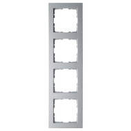 Рамка Jasmart G-Classic 4-постовая цвет алюминий поликарбонат G1004S