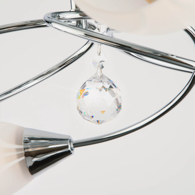 Потолочная люстра Eurosvet 2275/6 хром Потолочная люстра Eurosvet 2275/6 хром