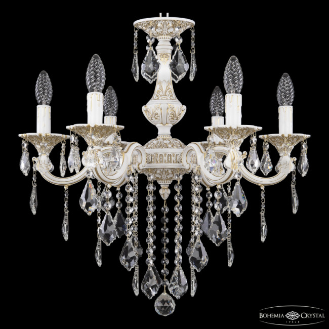 Подвесная люстра Bohemia Ivele Crystal AL78101/6/175 B WMG Leafs Подвесная люстра Bohemia Ivele Crystal AL78101/6/175 B WMG Leafs