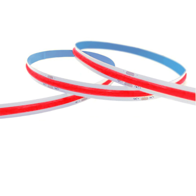 Светодиодная лента Apeyron 24В 14Вт/м COB, 512д/м IP20 5м красная 00-363 Светодиодная лента Apeyron 24В 14Вт/м COB, 512д/м IP20 5м красная 00-363