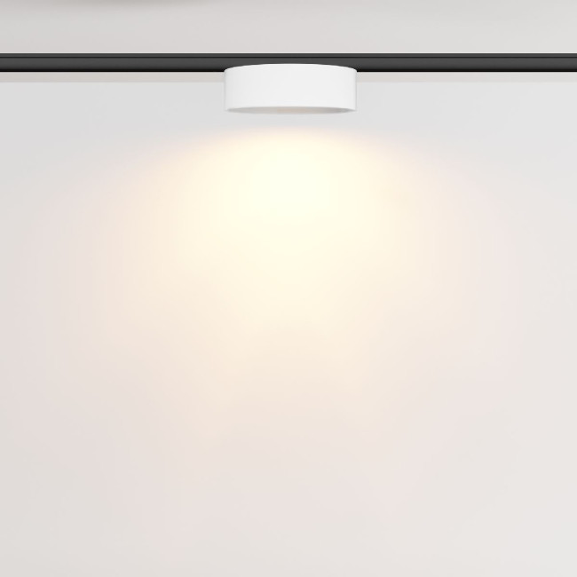 Трековый магнитный светильник Maytoni Zon TR189-1-12W2.7K-BW Трековый магнитный светильник Maytoni Zon TR189-1-12W2.7K-BW