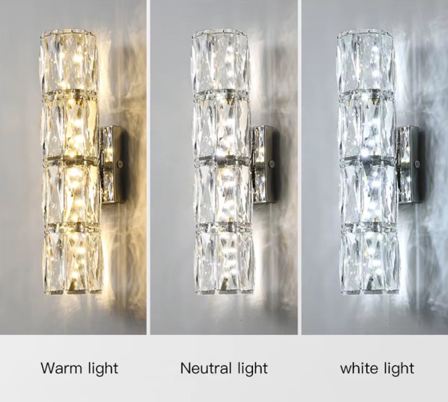Настенный светильник A06W/4 silver/clear Настенный светильник A06W/4 silver/clear
