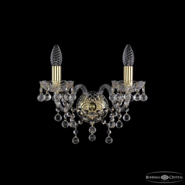 Бра Bohemia Ivele Crystal 1409B/2/141 G Бра Bohemia Ivele Crystal 1409B/2/141 G