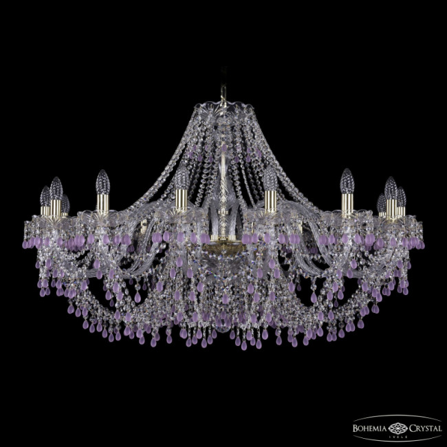 Подвесная люстра Bohemia Ivele Crystal 1410/16/400 G V7010