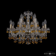 Подвесная люстра Bohemia Ivele Crystal 1410/8+4/195 Pa V1003