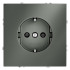 Розетка со шторками Voltum S70 VLS040206 (титан) Розетка со шторками Voltum S70 VLS040206 (титан)