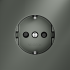 Розетка со шторками Voltum S70 VLS040206 (титан) Розетка со шторками Voltum S70 VLS040206 (титан)