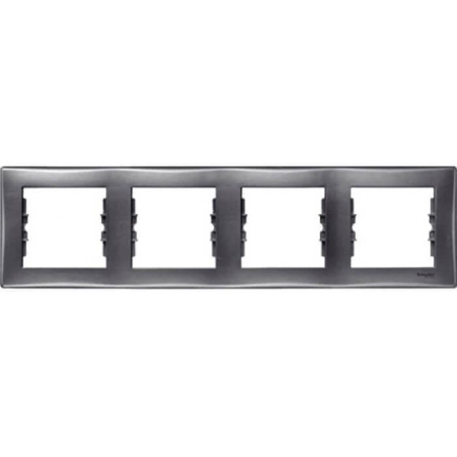 Рамка 4-постовая Schneider Electric Sedna SDN5800770 Рамка 4-постовая Schneider Electric Sedna SDN5800770