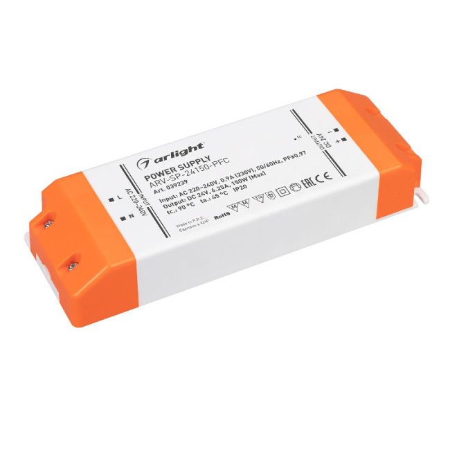 Блок питания Arlight ARV-SP-24150-PFC (24V, 6.25A, 150W) 039239