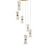 Каскадная люстра Freya Dress FR5438PL-L37G Каскадная люстра Freya Dress FR5438PL-L37G