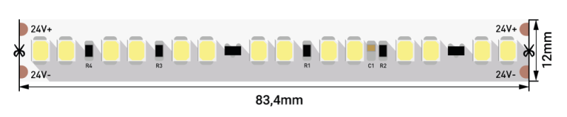 Светодиодная лента DesignLed DSG2168-24-DTW-33 013492 Светодиодная лента DesignLed DSG2168-24-DTW-33 013492