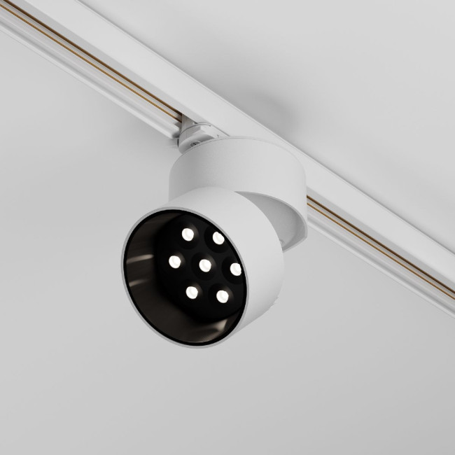 Трековый трехфазный светильник Maytoni Alfa TR199-3-15W4K-M-W Трековый трехфазный светильник Maytoni Alfa TR199-3-15W4K-M-W