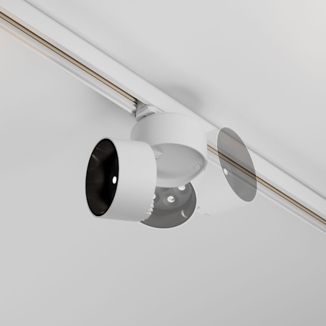 Трековый трехфазный светильник Maytoni Alfa TR199-3-15W4K-M-W Трековый трехфазный светильник Maytoni Alfa TR199-3-15W4K-M-W