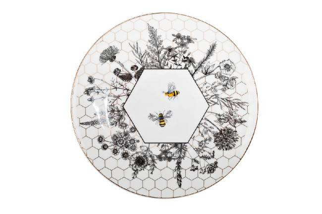 Тарелка Garda Decor 26FC-TAR-HONEYCOMB-19,5/1