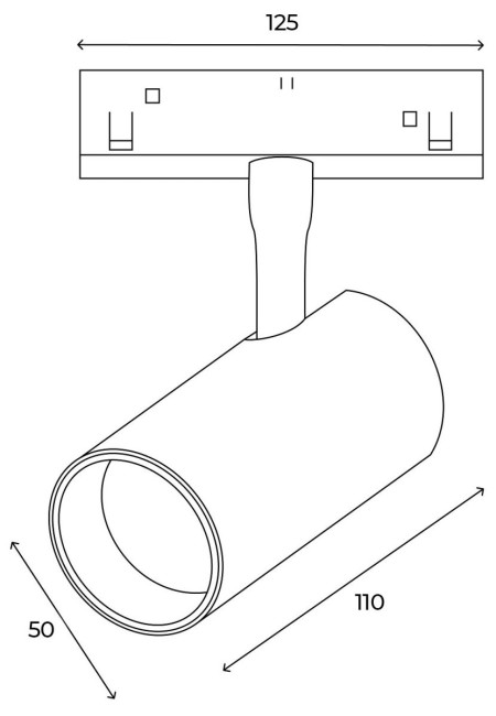 Трековый магнитный светильник Hesby Lighting ElDeko HSBL_0238 Трековый магнитный светильник Hesby Lighting ElDeko HSBL_0238