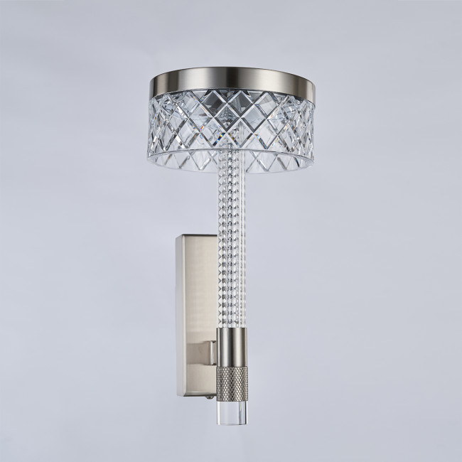 Настенный светильник MB21020075-1A satin nickel Настенный светильник MB21020075-1A satin nickel